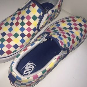 rainbow vans